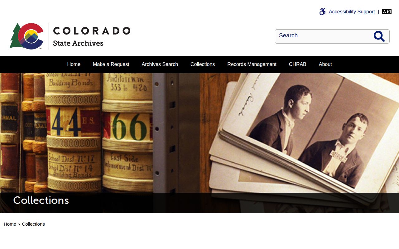Colorado archives search for historical Grand County corrections records